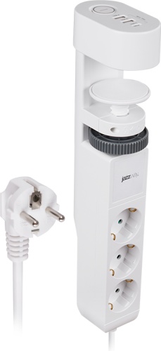 Удлинитель Jazzway ETD-03U-150-wh 1.5 м