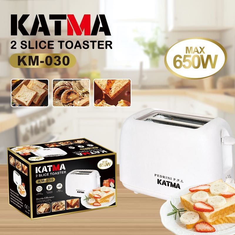 Тостер КАМА КМ-030 белый