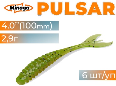 Мягкая приманка Minoga 022P40 6 шт 100 мм 022
