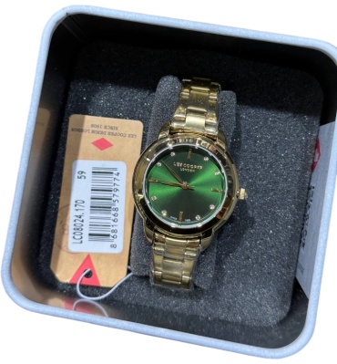 Кварцевые Lee Cooper DEE.09.M латунь, нержавеющая сталь