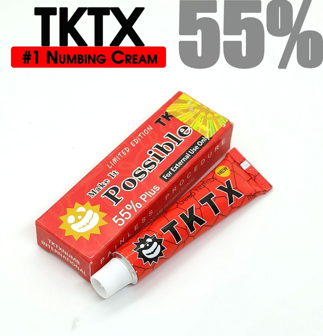 TKTX охлаждающее средство More Numbing 55% 10 г