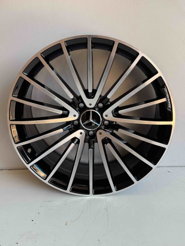 Mercedes-Benz fbx122 T/G 8.5/9.5x20/5x112 D66.56 ET45.4 4 диска черный, серебристый