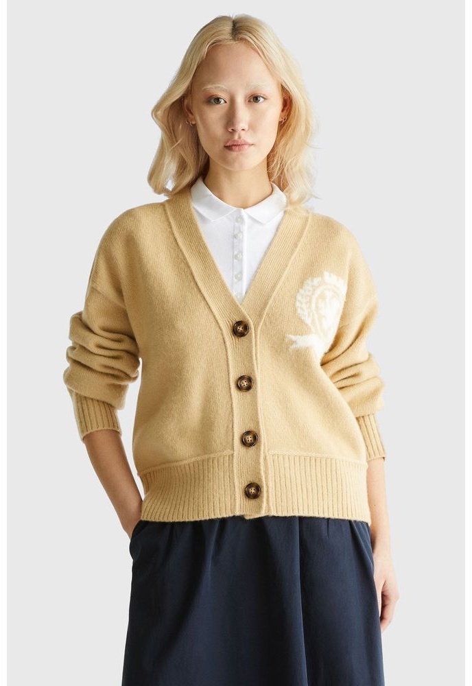 Кардиган Tommy Hilfiger бежевый