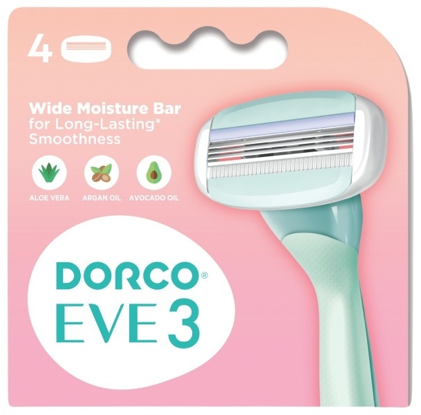DORCO Eve 3 сменные кассеты 4 шт