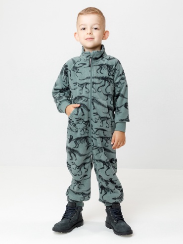 Комбинезон с брюками Crockid хаки