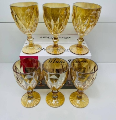 Набор бокалов GLASS WARE 250 мл, стекло, 6 шт