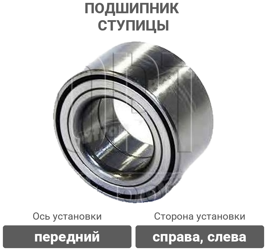 PATRON подшипник ступицы PBK510058