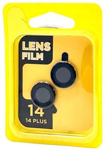 Стекло Lens Film для Apple iPhone 14 черный