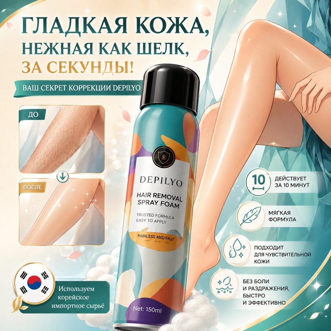Lavish пена для депиляции, для тела 150 мл