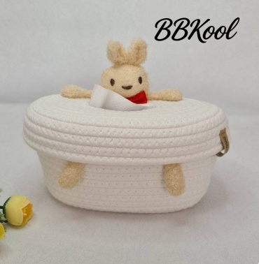 BBKooL корзина универсальная 23x17x11 см, джут