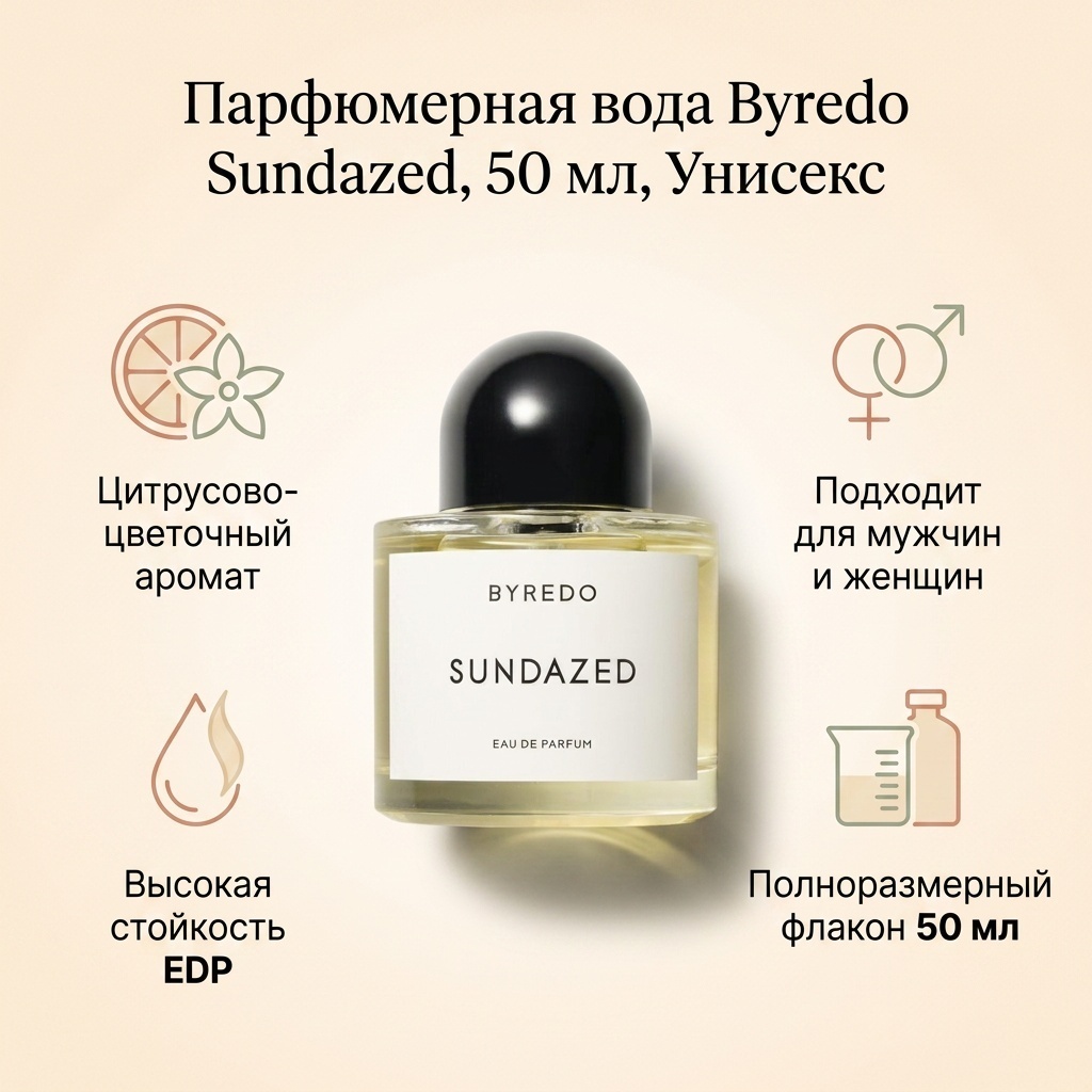 Byredo Sundazed парфюмерная вода EDP 50 мл, унисекс
