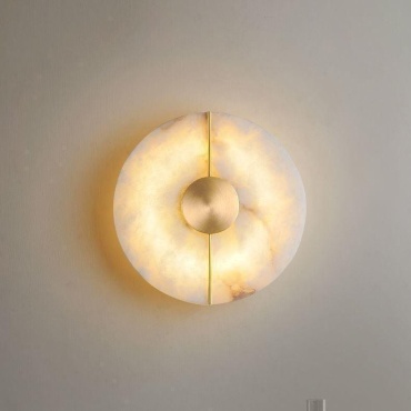 Бра настенный Сталкер LED, белый, латунь