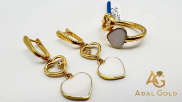 ADAL GOLD ADG_NC129-073 вес 5.9 г золото, эмаль