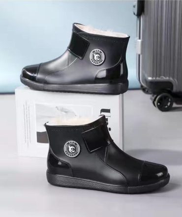 Резиновые сапоги Fashion черный