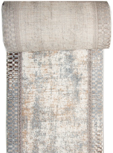 Ковровая дорожка AIDIN CARPET короткий ворс, полипропилен, синтетика, 160 см x 6 м