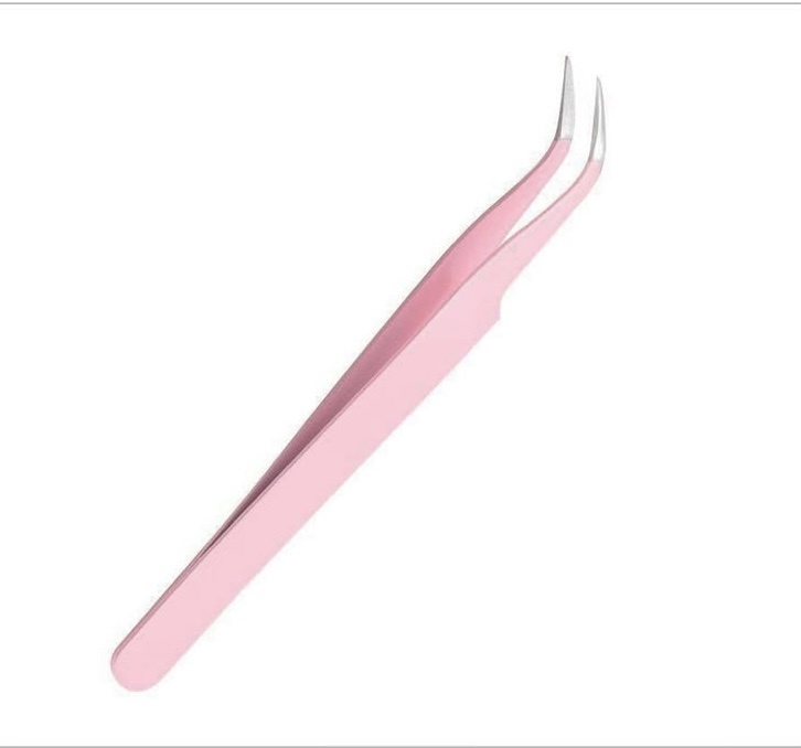 Пинцет 1221 пинцетpink1 металл 13 см