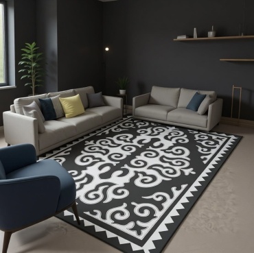 Ковер AYANAHome 200x300 см, безворсовый, Китай