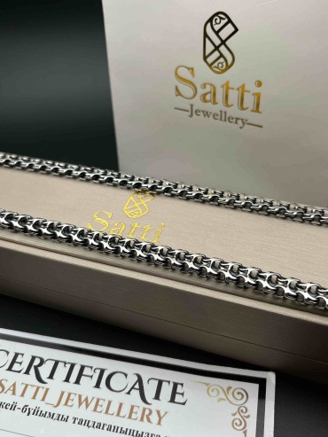 Era Jewellery 270308 длина 55 см, вес 53.94 г серебро, плетение рамзес