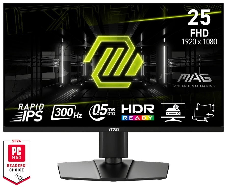 Монитор 25" MSI MAG 255PXF черный