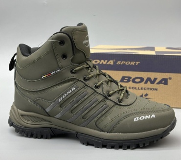 Ботинки Bona хаки
