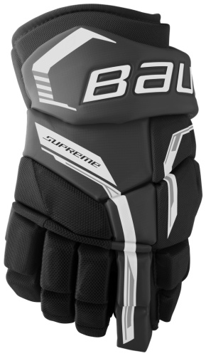 Bauer Перчатки хоккейные S26 SUPREME F40 INT, 12.5" размер белый, черный M