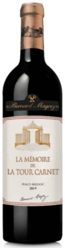 Вино Bernard Magrez La Memoire de la Tour Carnet AOP Haut Medoc сухое красное 13% 0.75 л