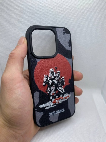 Чехол Santa Barbara для Apple iPhone 15 Pro черный