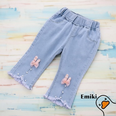 Джинсы Emiki синий