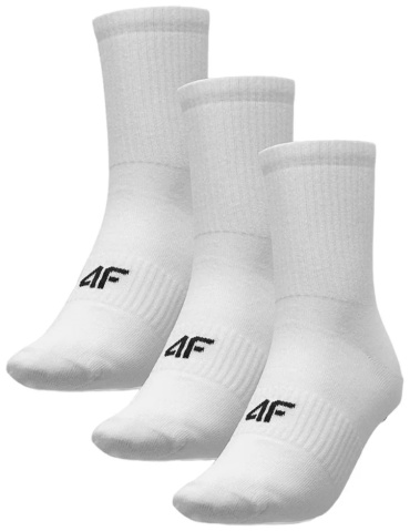 Носки 4F 3 пары белый 43-46