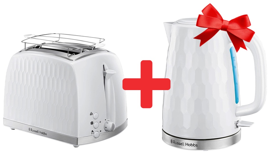 Тостер Russell Hobbs 26060-56 + 26050-70 белый