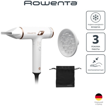 Rowenta HY8140F0 фен белый