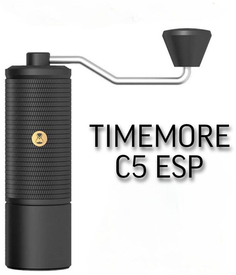 Ручная кофемолка Timemore C5 ESP, алюминий, нержавеющая сталь