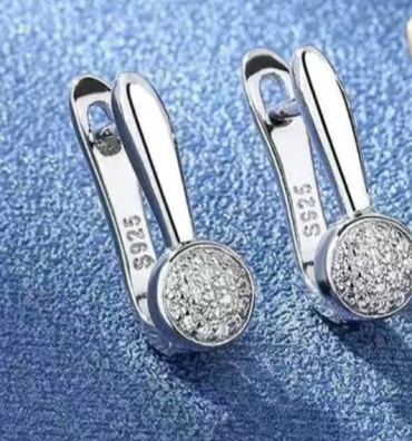 Серьги ADOR Rk2708 11 вес 2.6 г серебро, фианит