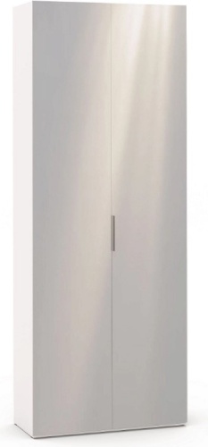 Распашной шкаф Шатура Soho, 88.6x232х40 см, белый