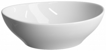 Раковина Ceramicanova CN6016 накладная овальная 40х33 см, санфарфор