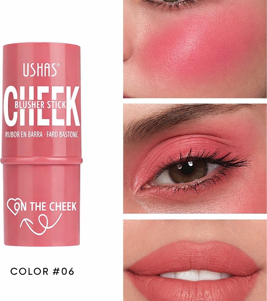 Ushas Румяна стик Cheek Blusher Stick румяна 06