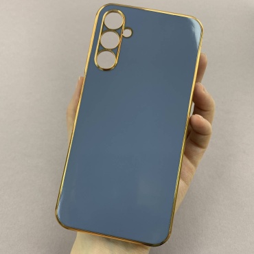 Чехол Samsung для Samsung Galaxy A36 серо-голубой
