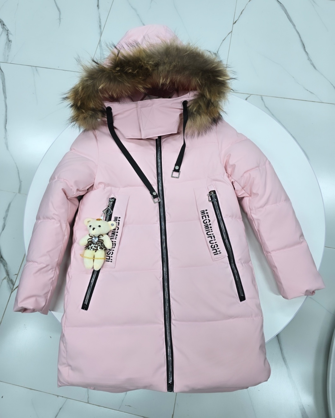 Зимняя куртка Zyjj Baby розовый