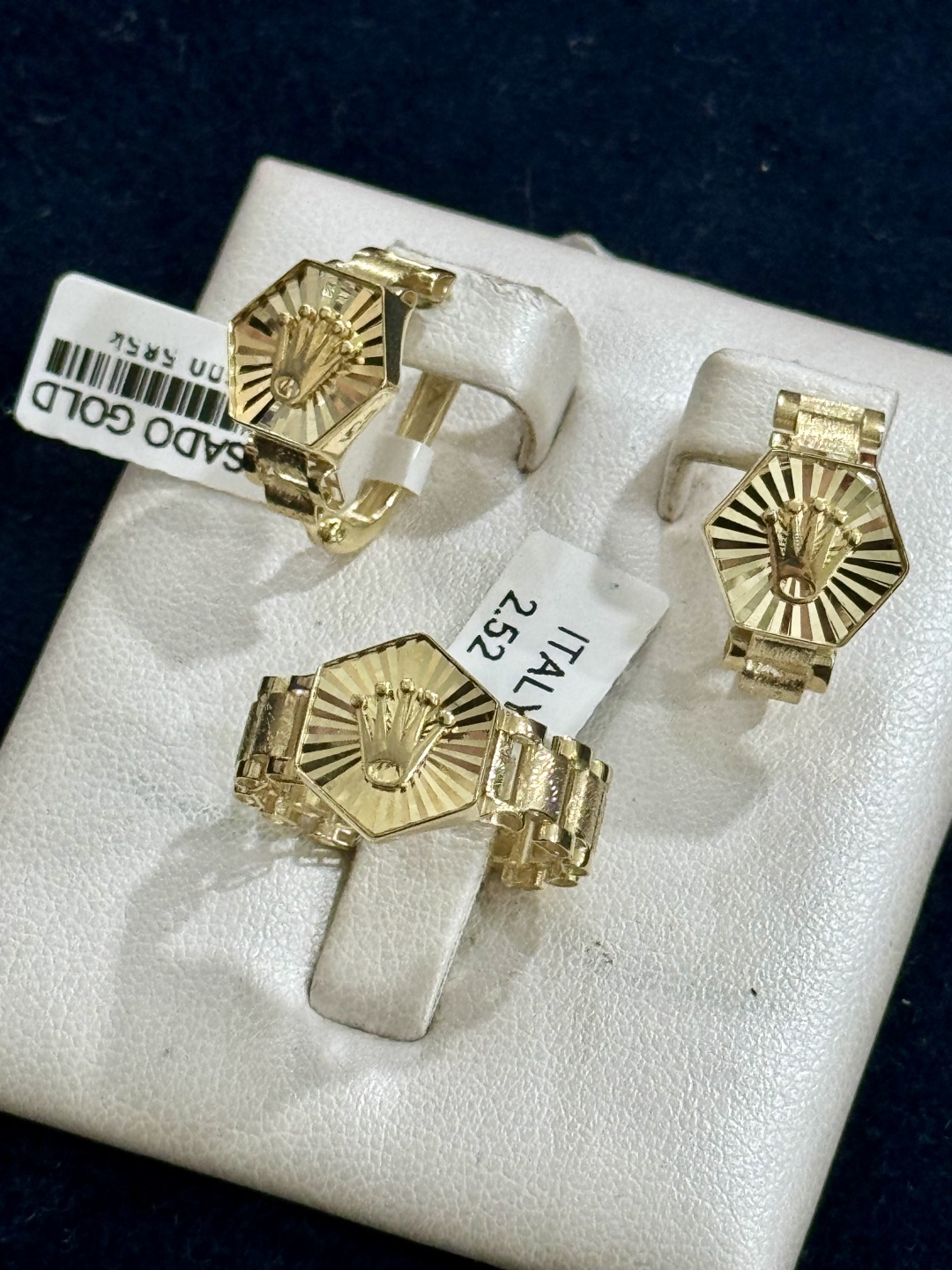 Italy Gold К41925218 вес 6.7 г золото, без вставок