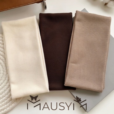MAUSYM повязка на голову 3 шт, бежевый, коричневый, кофейный