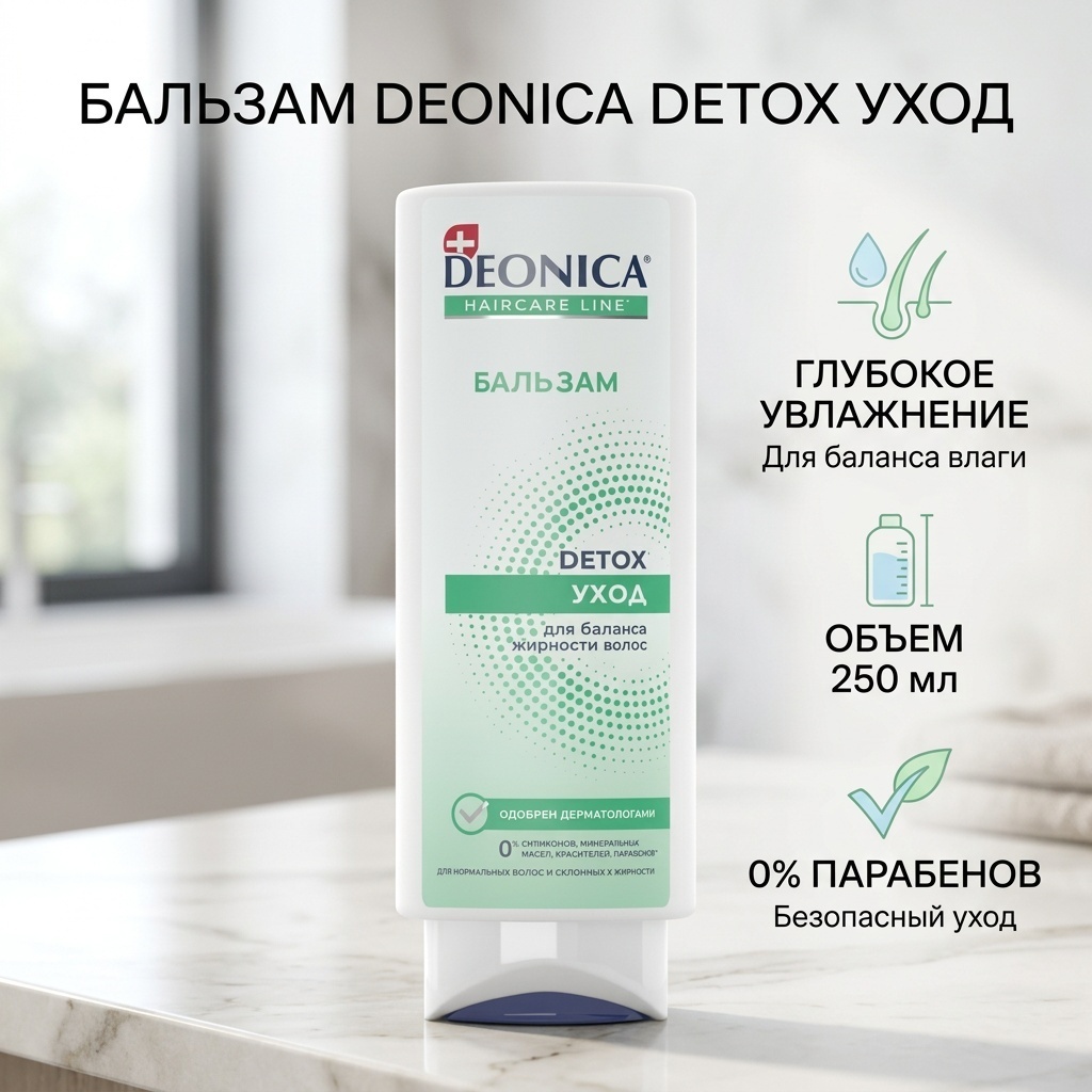Deonica бальзам Бальзам Detox уход 250 мл