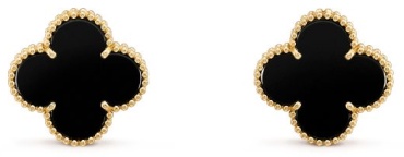 Серьги AYOS 498089869 вес 2.97 г серебро, золото, оникс