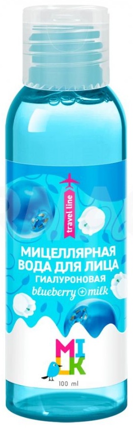 Milk Гиалуроновая мицеллярная вода для лица мицеллярная вода 100 мл