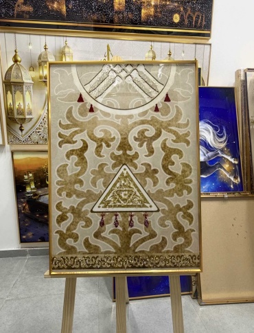 3D-картина Қасиетті шаңырақ в раме Talasprint 50x70 см