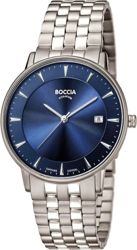 Кварцевые Boccia Titanium 3607-03 титан