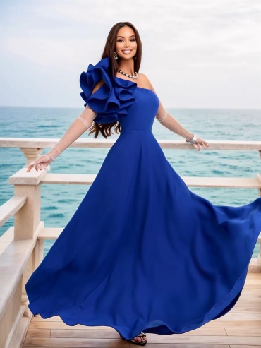 Платье Cosmoqueen мультиколор
