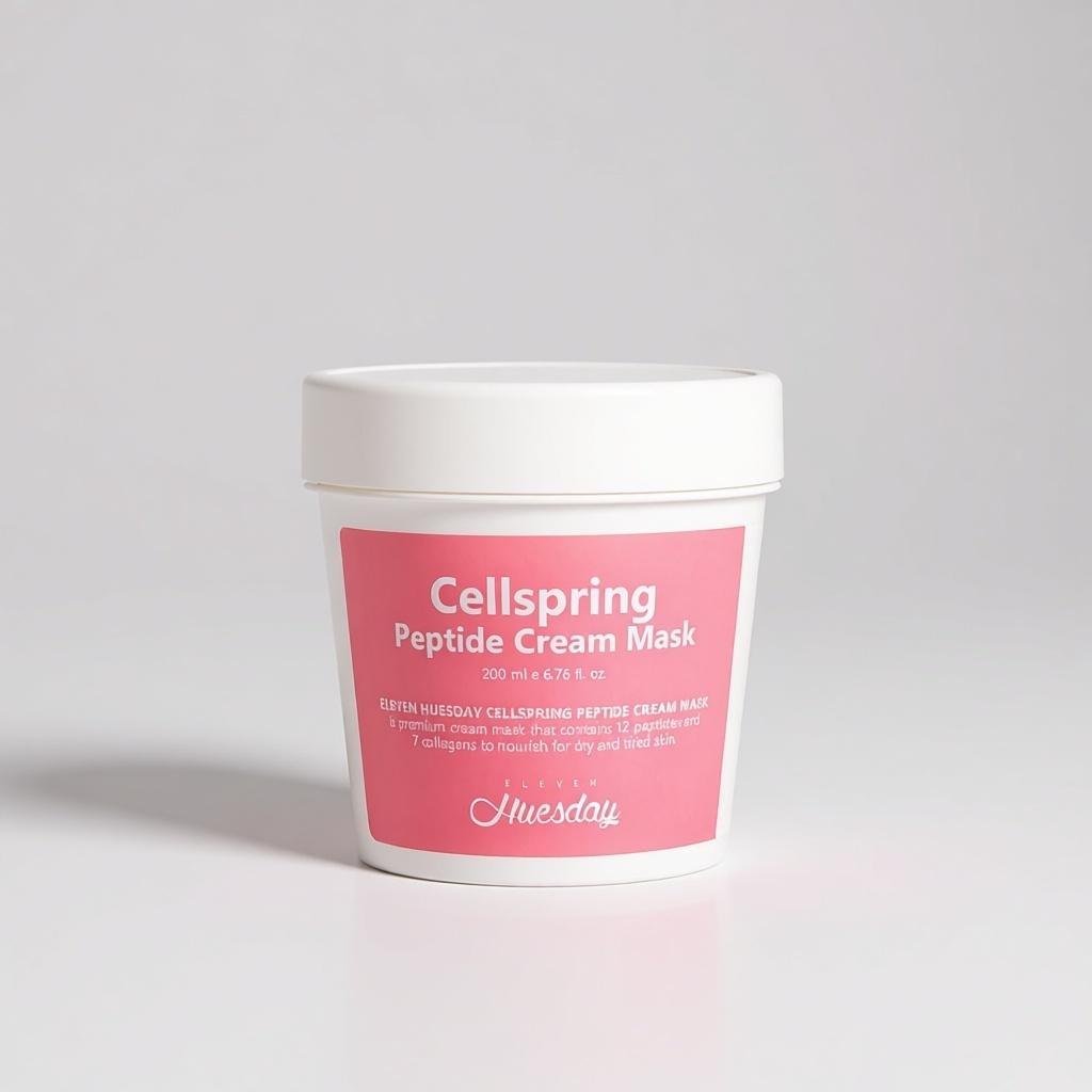 Маска для лица Eleven Huesday крем Asian Beauty Cellspring Peptide Cream Mask 200 мл