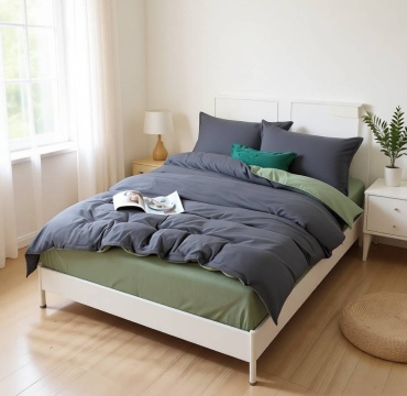 Комплект NAIMA HOME Постельное 2-спальный хлопок, муслин, 2 наволочки: 50x70 см