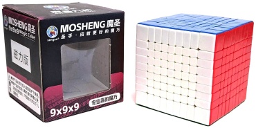 Кубик рубика ShengShou Кубик Рубика 52463 ShengShou MoSheng M 9x9 с магнитами мультиколор пластик