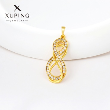 Подвеска Xuping Jewelry медицинское золото, фианит